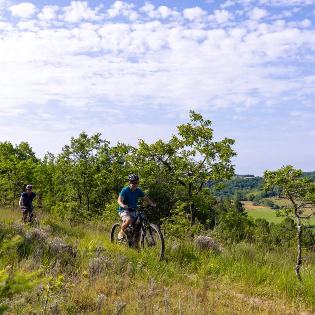 Bicicleta eléctrica de montaña Vallee Du Mail Pujols Les Coflocs 1 Min