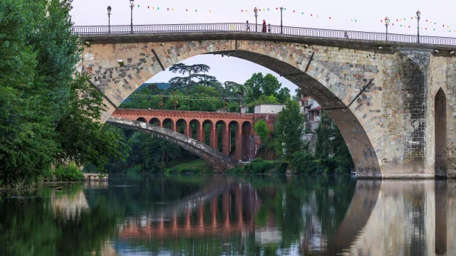 Pont-Vieux et Pont-Neuf, Villeneuve-sur-Lot